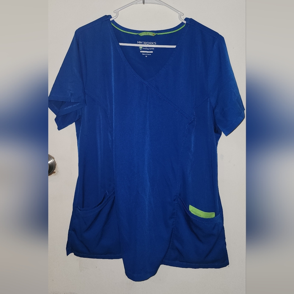 Healing Hands scrub top